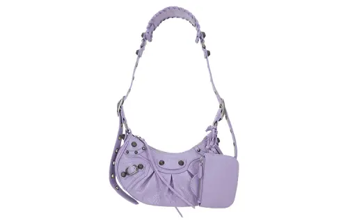 Balenciaga Le Cagole Shoulder Bag Xs Lilac
