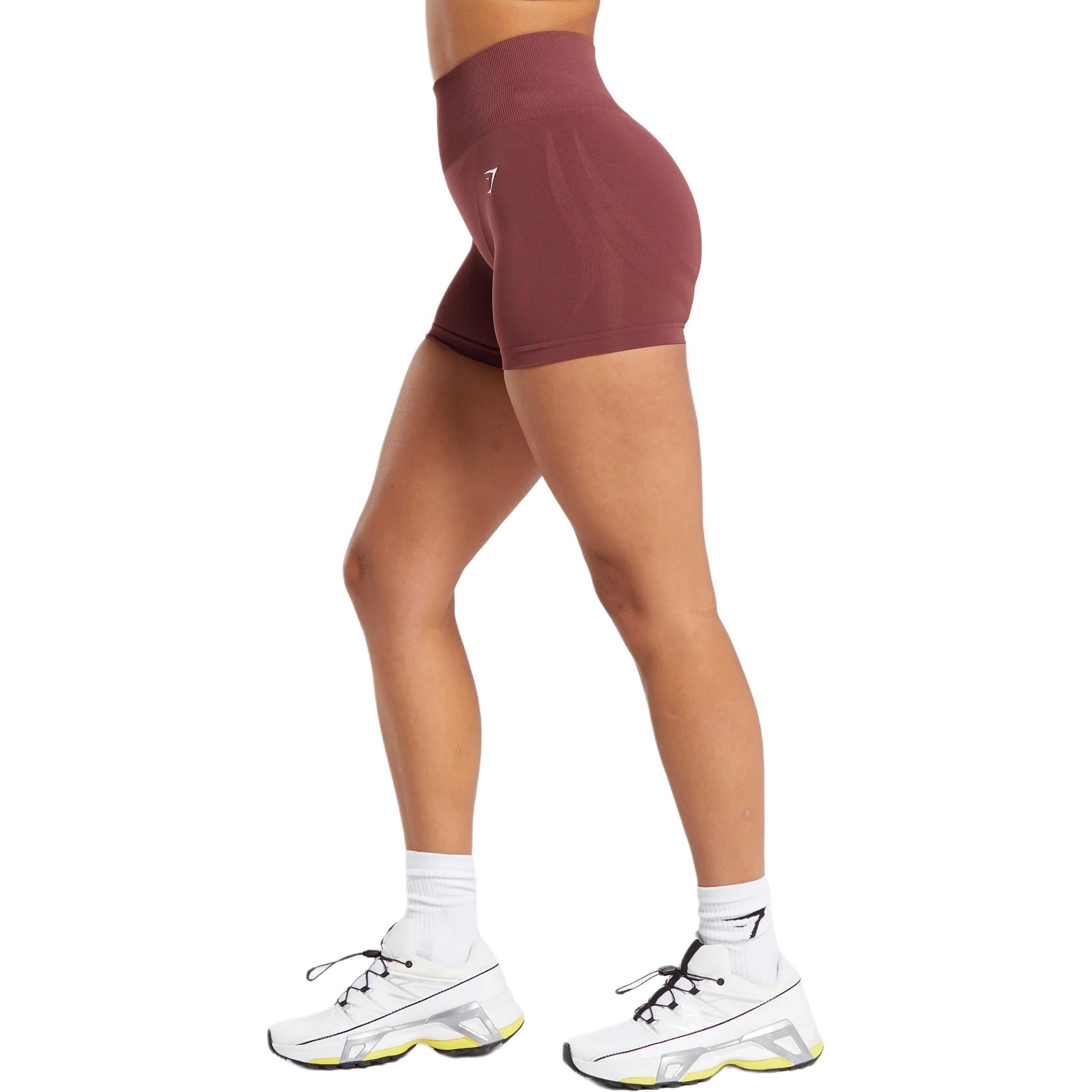 GYMSHARK Sports Shorts Women’s Burgundy