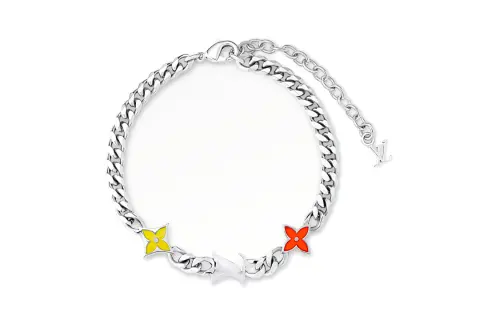 LOUIS VUITTON Monogram Row Bracelet