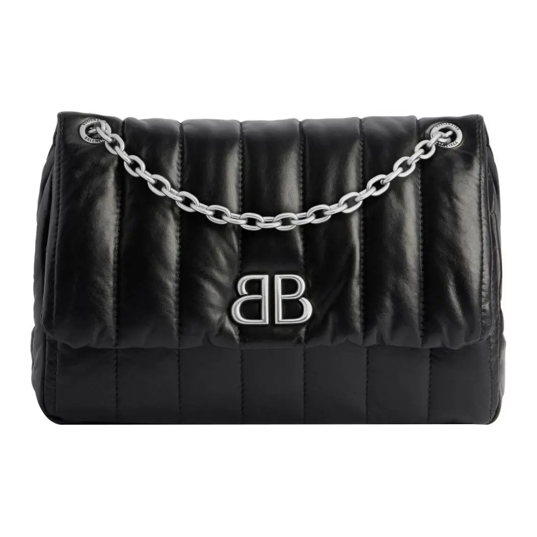 Balenciaga Cow Leather Shoulder Bag Mini Women's Black