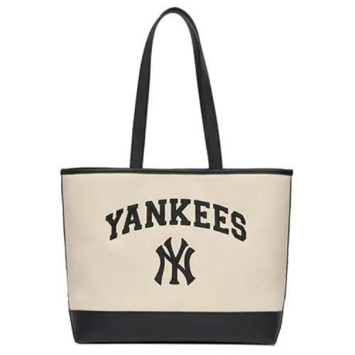 MLB Polyester Shoulder Bag Regular Unisex Black & White