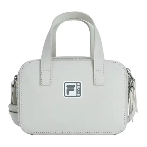 FILA FUSION BEAMS Collaboration Polyurethane, PU, Synthetic Leather Handbag, Shoulder Bag, Crossbody Bag Extra Small