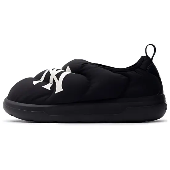 MLB Chunky Classic A FLEECE Casual Shoes Women's Low-Top Black