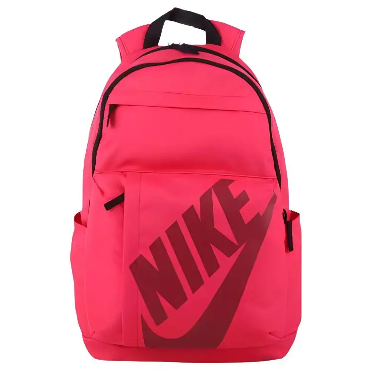 Nike Polyester Backpack Regular Unisex Rose Red