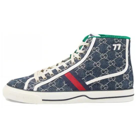 GUCCI Tennis 1977 High 'Denim'