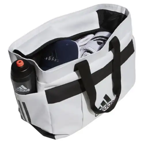 Adidas Polyester Sports Training Bag Portable Fitness Bag Tote Bag Shopping Bag Shoulder Bag Regular Unisex Gray