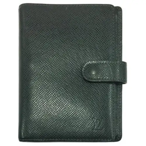 LOUIS VUITTON Leather Notebook Protective Cover Bag Accessory Small Men's Jasper