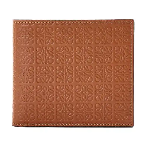 LOEWE Calfskin Wallet Men's Brown