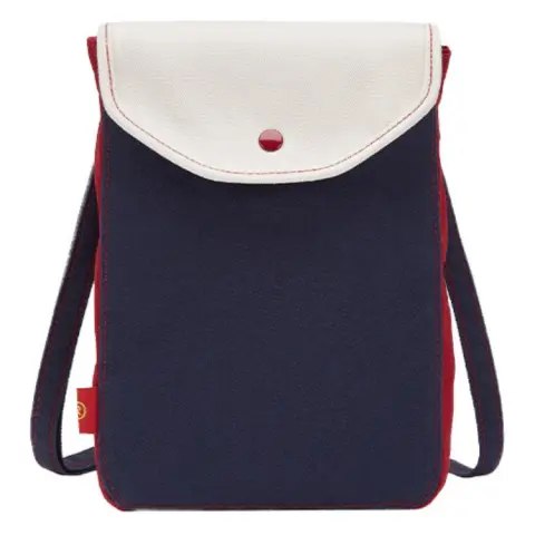 Levi's Cotton Shoulder Bag, Crossbody Bag Regular Men's Multicolor
