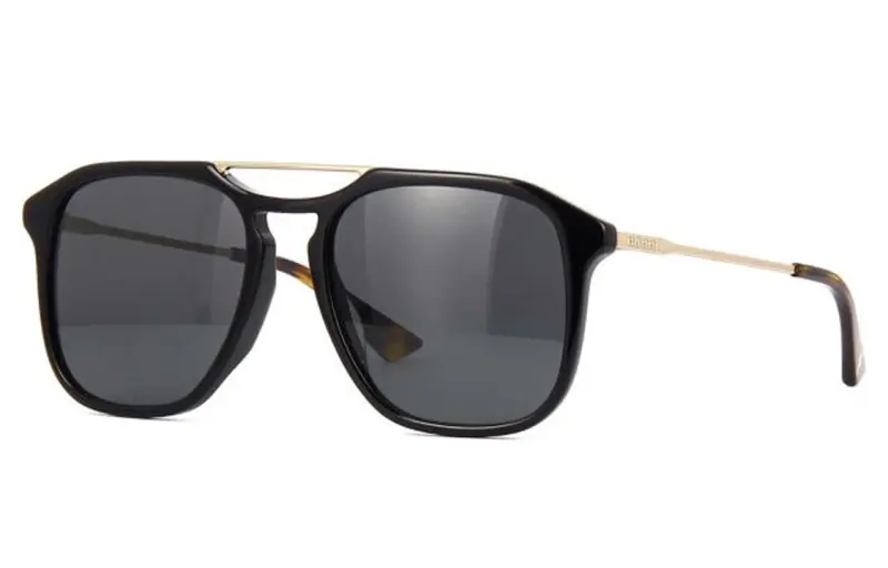 GUCCI Aviator Sunglasses Men's Black