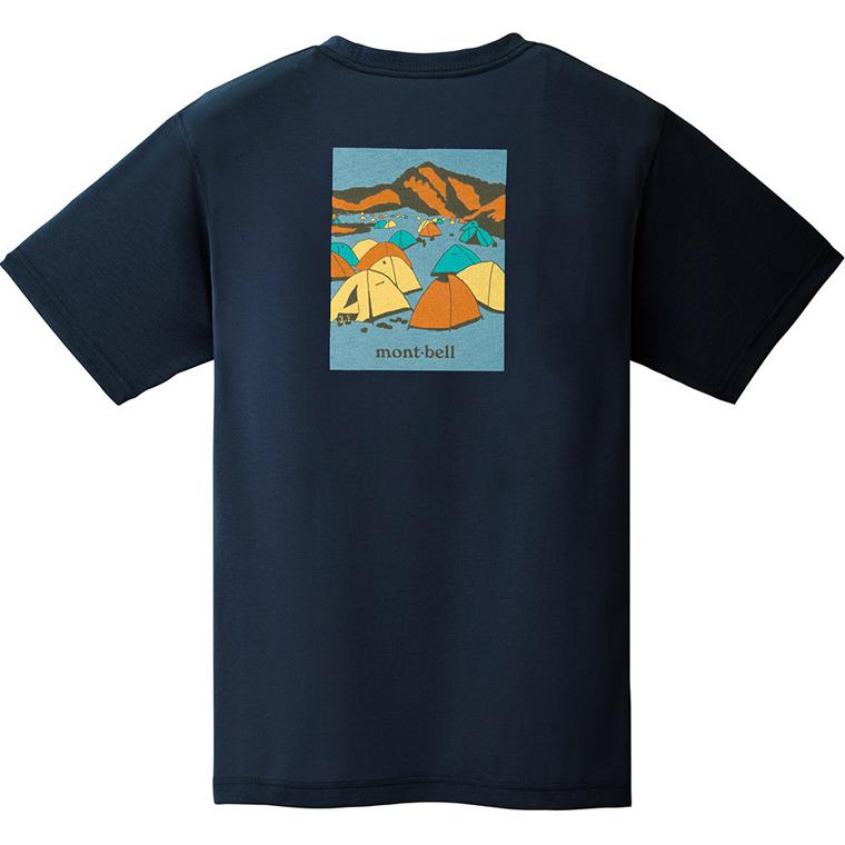 MONTBELL Quick Dry T Shirts Unisex
