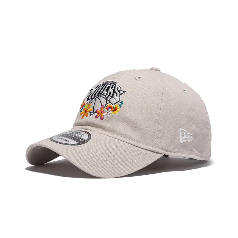 New Era Cotton Baseball Caps Unisex White