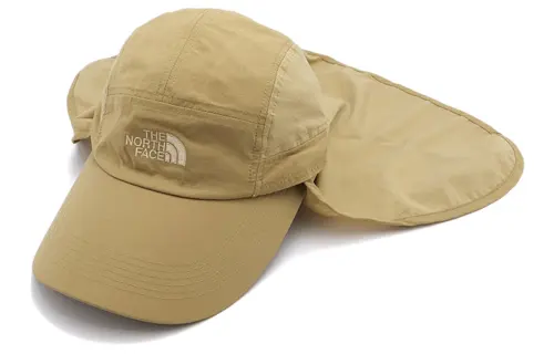 THE NORTH FACE Nylon Baseball Caps Unisex Khaki