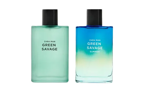 ZARA Green Wilderness Barbarian Summer Green Barbarian
