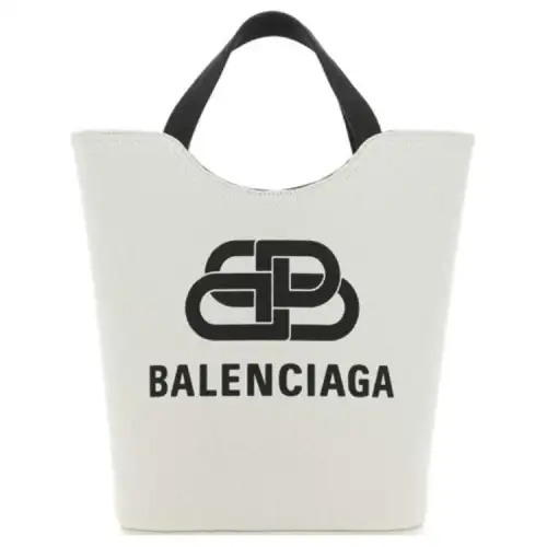 Balenciaga Fabric Tote Bag, Shopping Bag, Shoulder Bag, Handbag Women's Beige