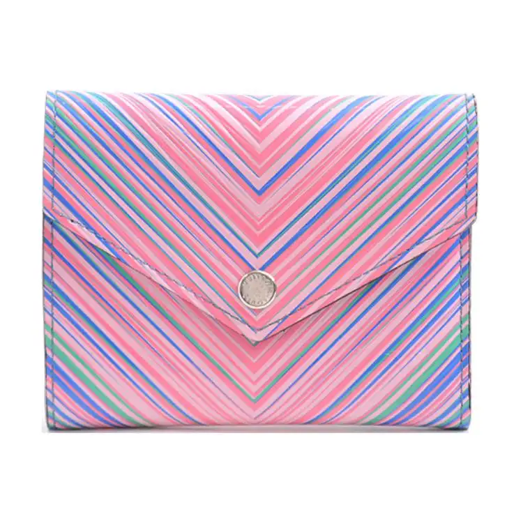 LOUIS VUITTON Cow Leather Wallet Women's Multicolor