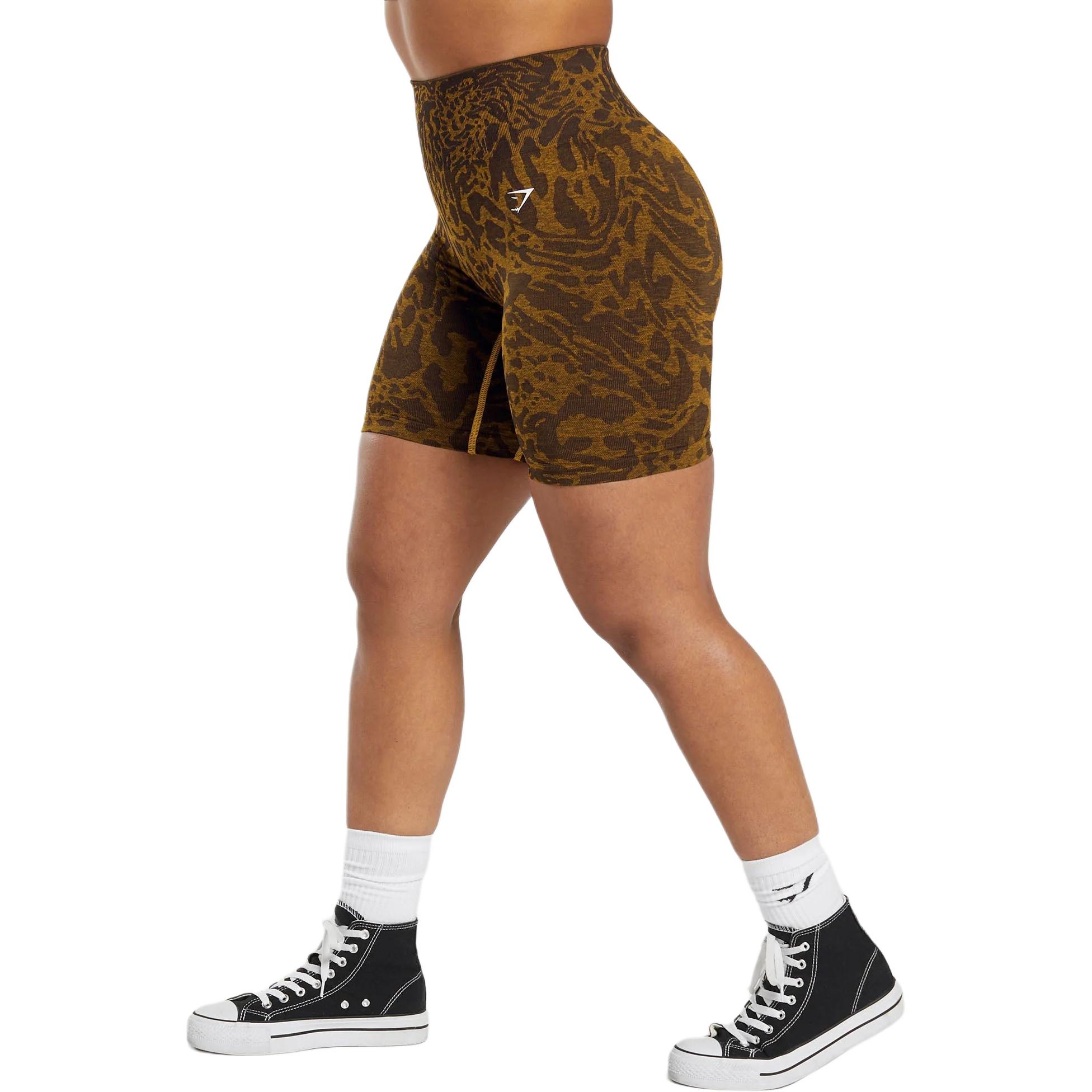 GYMSHARK Sports Shorts Women’s Burnt Yellow