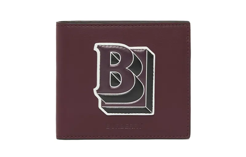 Burberry Leather Wallet Men's Dark Chestnut