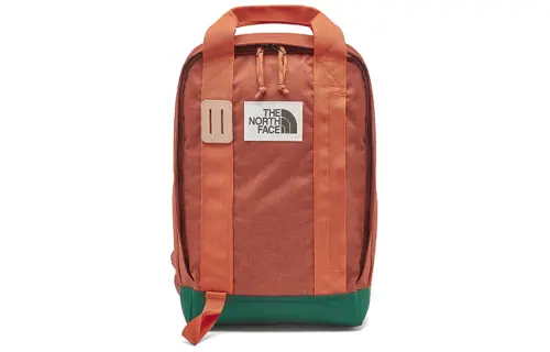 THE NORTH FACE 14.5L Backpack Double Shoulder Outdoor Bag Fabric Orange Unisex