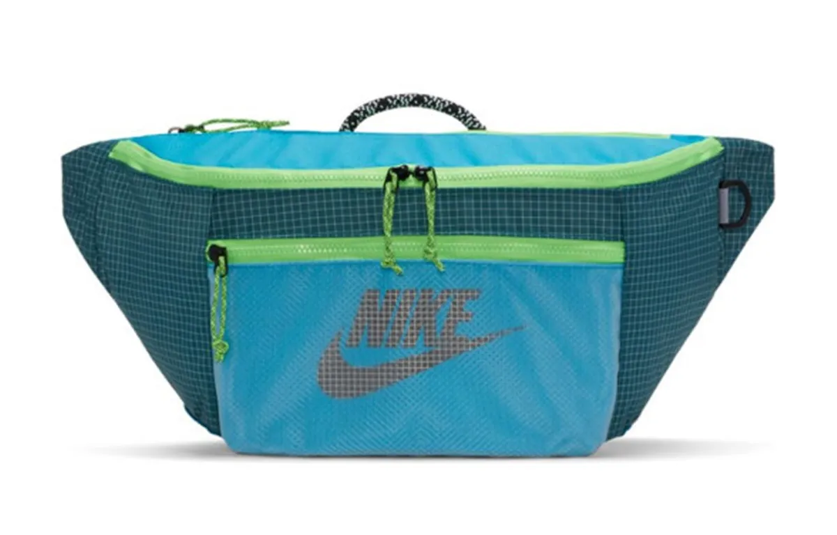 Nike Polyester Sling Bag, Crossbody Bag, Fanny Pack Regular Unisex Blue