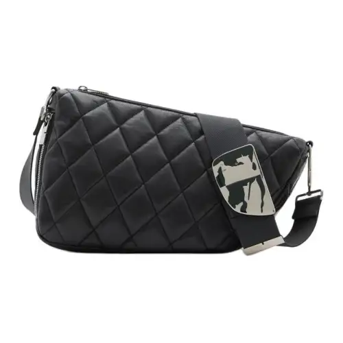 Burberry Shield Lambskin Shoulder Bag, Crossbody Bag Medium Women's Slate