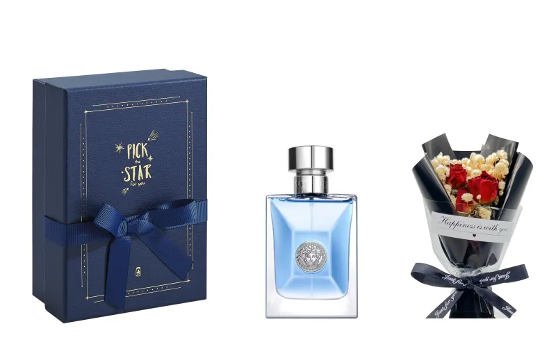 VERSACE Versace, classic perfume, wooden set, gift box, woody notes, 30 ml, 50 ml, 100 ml