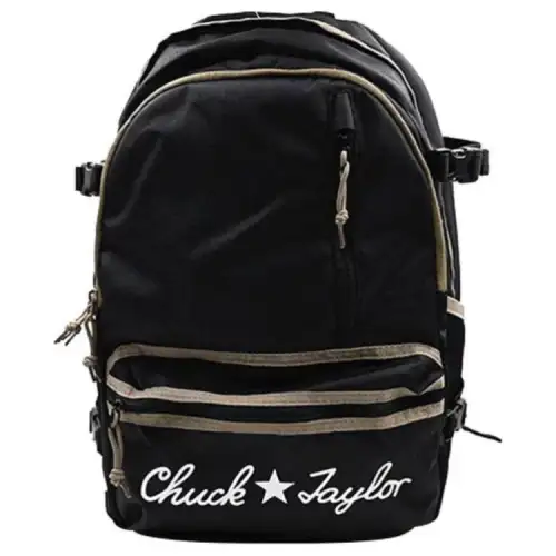Converse Polyester Backpack Regular Women's Black Brown
