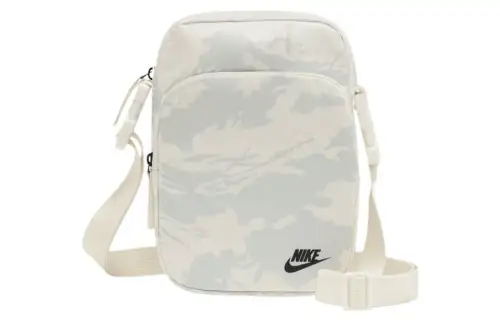 Nike Heritage Fabric Crossbody Bag, Shoulder Bag Unisex White