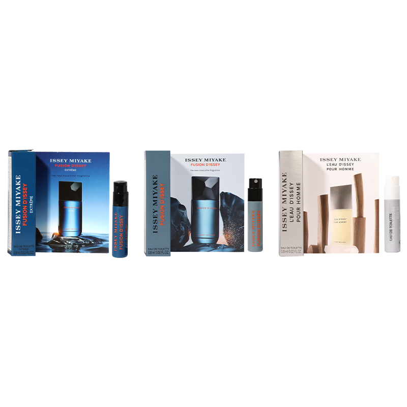 ISSEY MIYAKE Issey Miyake Perfume Sample Set Collection Eau de Toilette EDT Lemon Cardamom