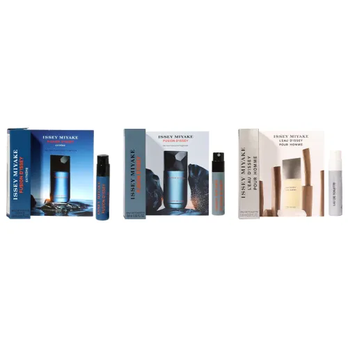 ISSEY MIYAKE Issey Miyake Perfume Sample Set Collection Eau de Toilette EDT Lemon Cardamom