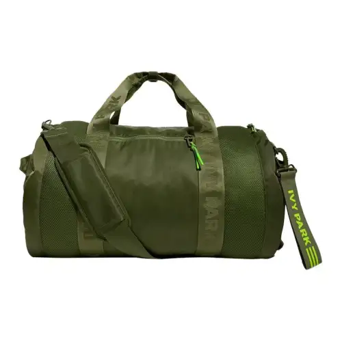 Adidas Fabric Handbag, Crossbody Bag, Gym Bag Regular Unisex Green