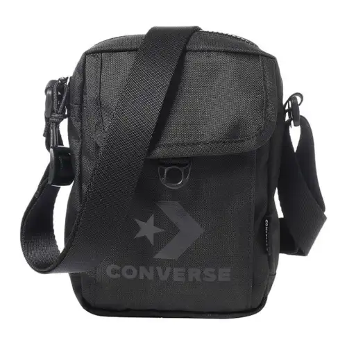 Converse Crossbody Athleisure Canvas Bag, Shoulder Bag, Crossbody Bag Regular Unisex Ink Black