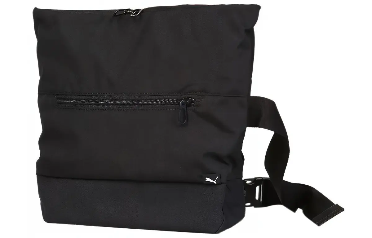 PUMA Fabric Shoulder Bag, Crossbody Bag Regular Unisex Black