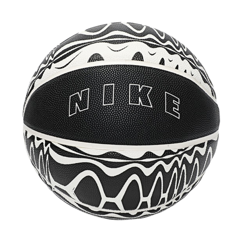 Nike Rubber Basketball Black White Size 7 Ball Training Unisex