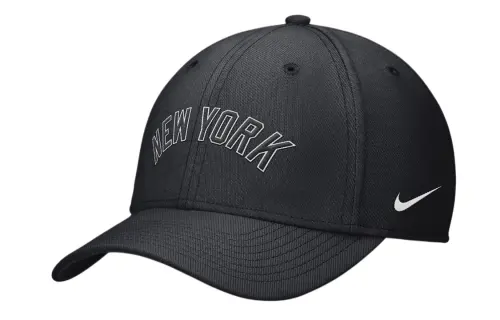 Nike Elastane, Polyester Baseball Caps Men's Black
