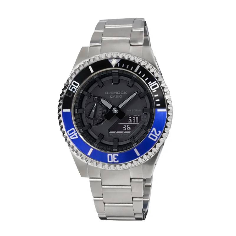 CASIO Unisex Liquid Crystal/Analog Dual Display Series Black Watch