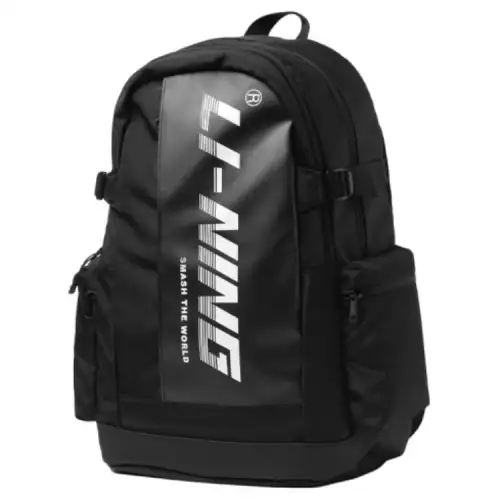 Li Ning Training Series Polyester Backpack Regular Unisex Black