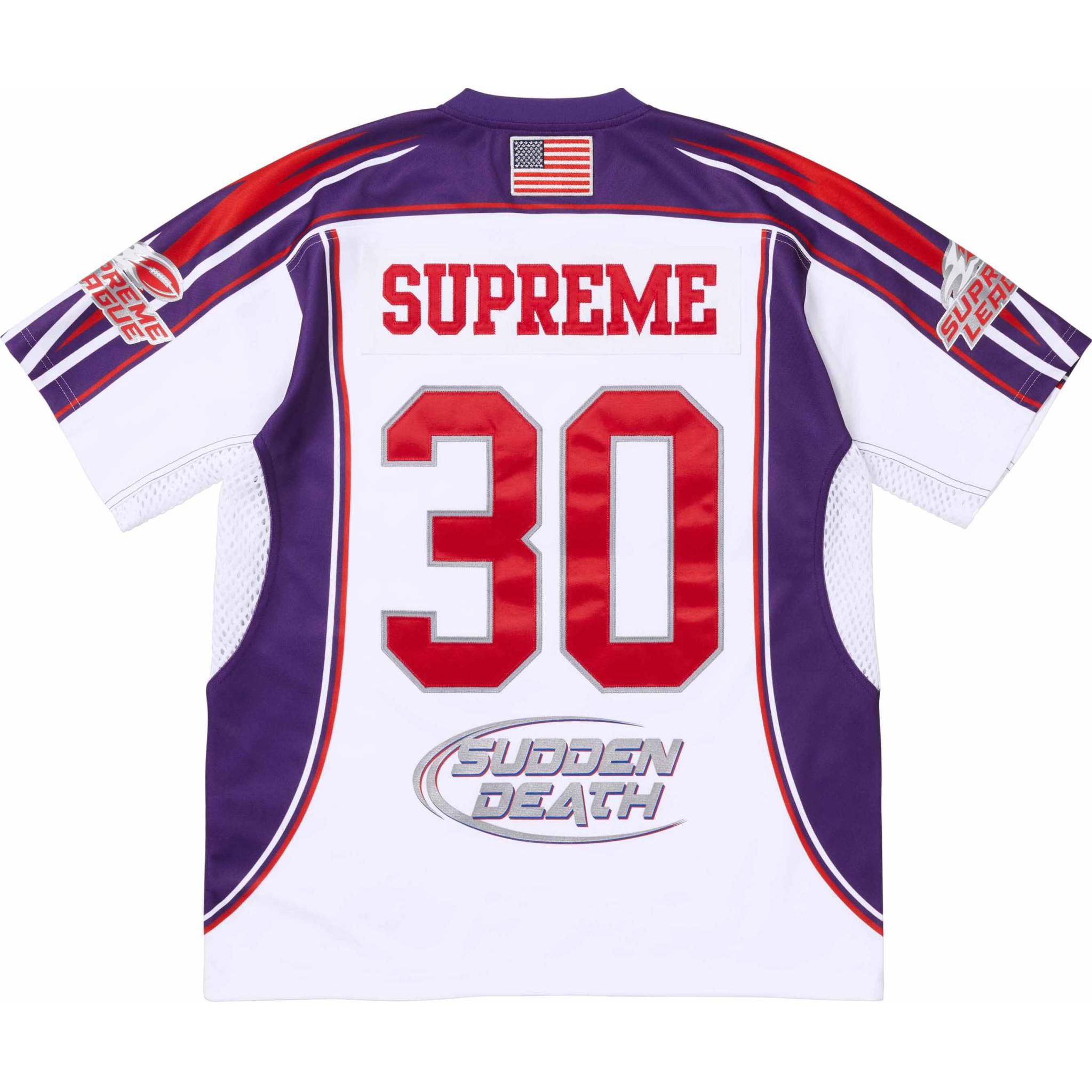 Supreme Sudden Death Football Jersey