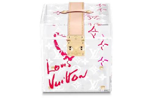 LOUIS VUITTON Limited Edition Cude Scott Box White