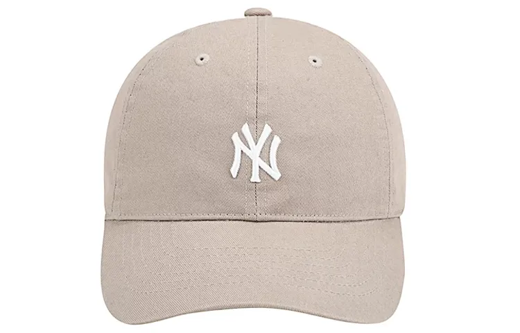 MLB Cotton Baseball Caps Unisex Ecru