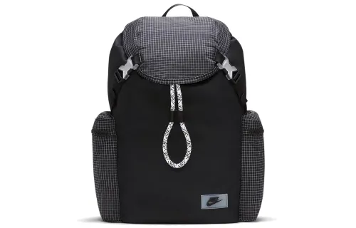 Nike Polyester Backpack Regular Unisex Black