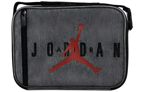 Jordan Polyester Lunch Box And Bag Handbag Unisex Gray