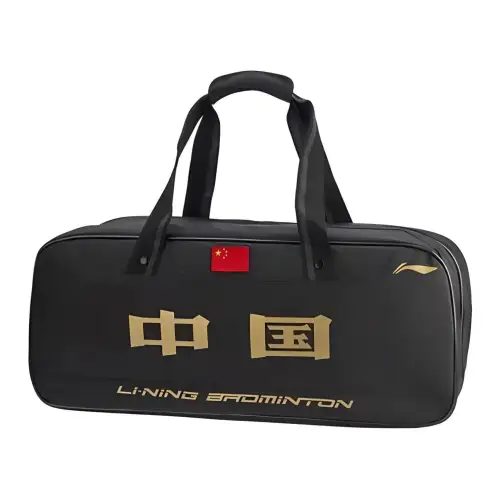 Li Ning Polyester Square Bag Handbag Regular Unisex Black