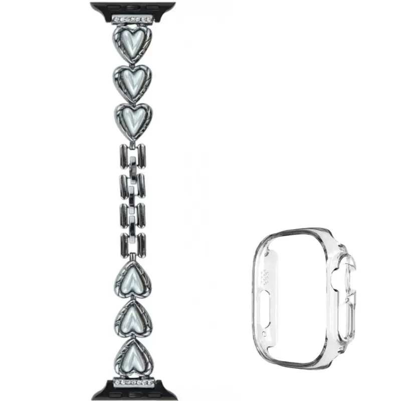CHENSONG Strap Apple Compatibility Metal 142mm
