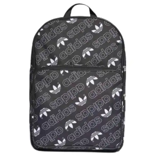 Adidas Originals Polyester Backpack Unisex Black White