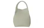 Loro Piana Calfskin Handbag Small Women's Mustard Green