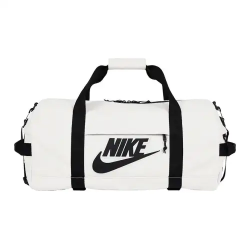 Supreme FW19 Week 14 X Nike Leather Duffle Bag Collaboration Leather Luggage Bag Travel Bag Unisex
