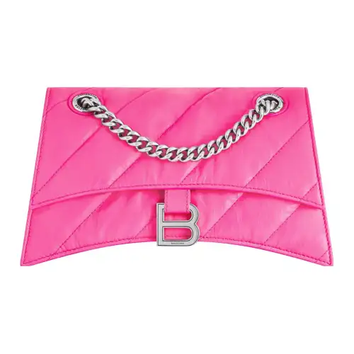 Balenciaga Small Crush Quilted Shoulder Bag