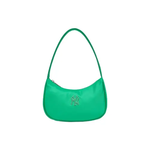MLB Nylon Shoulder Bag Dumpling Bag Shoulder Bag Women's Lawn Green/Teal