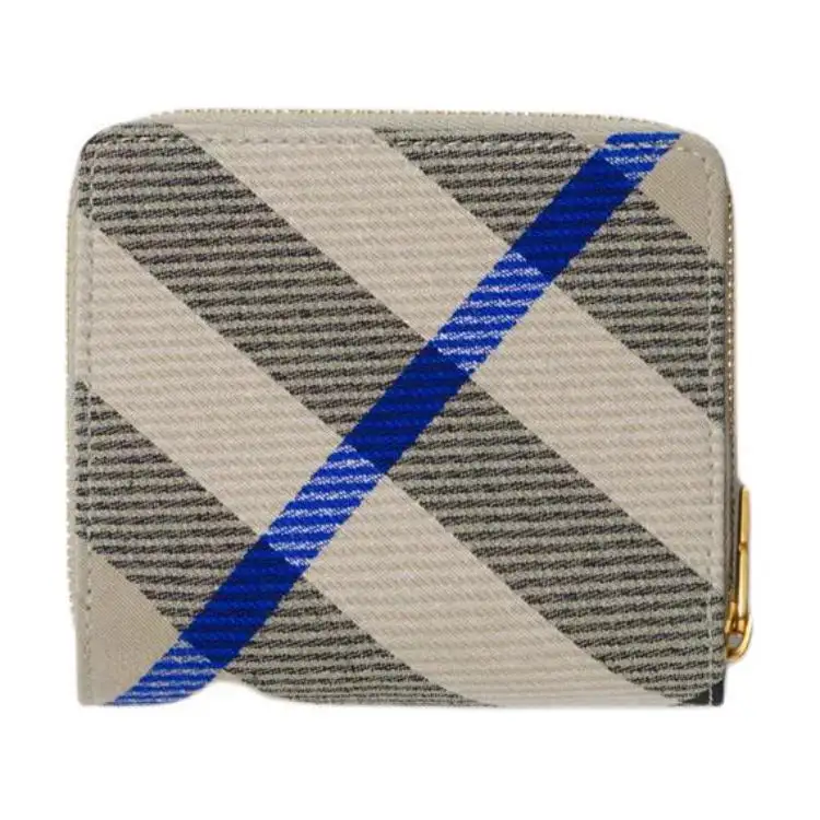 Burberry Polyester Wallet Women's Moss Green